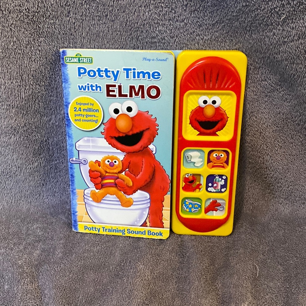 Potty time with Elmo